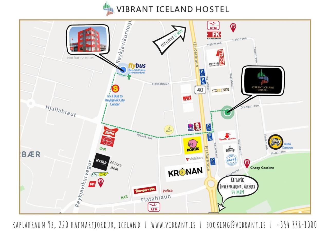 Vibrant Iceland Hostel Hafnarfjörður Eksteriør billede